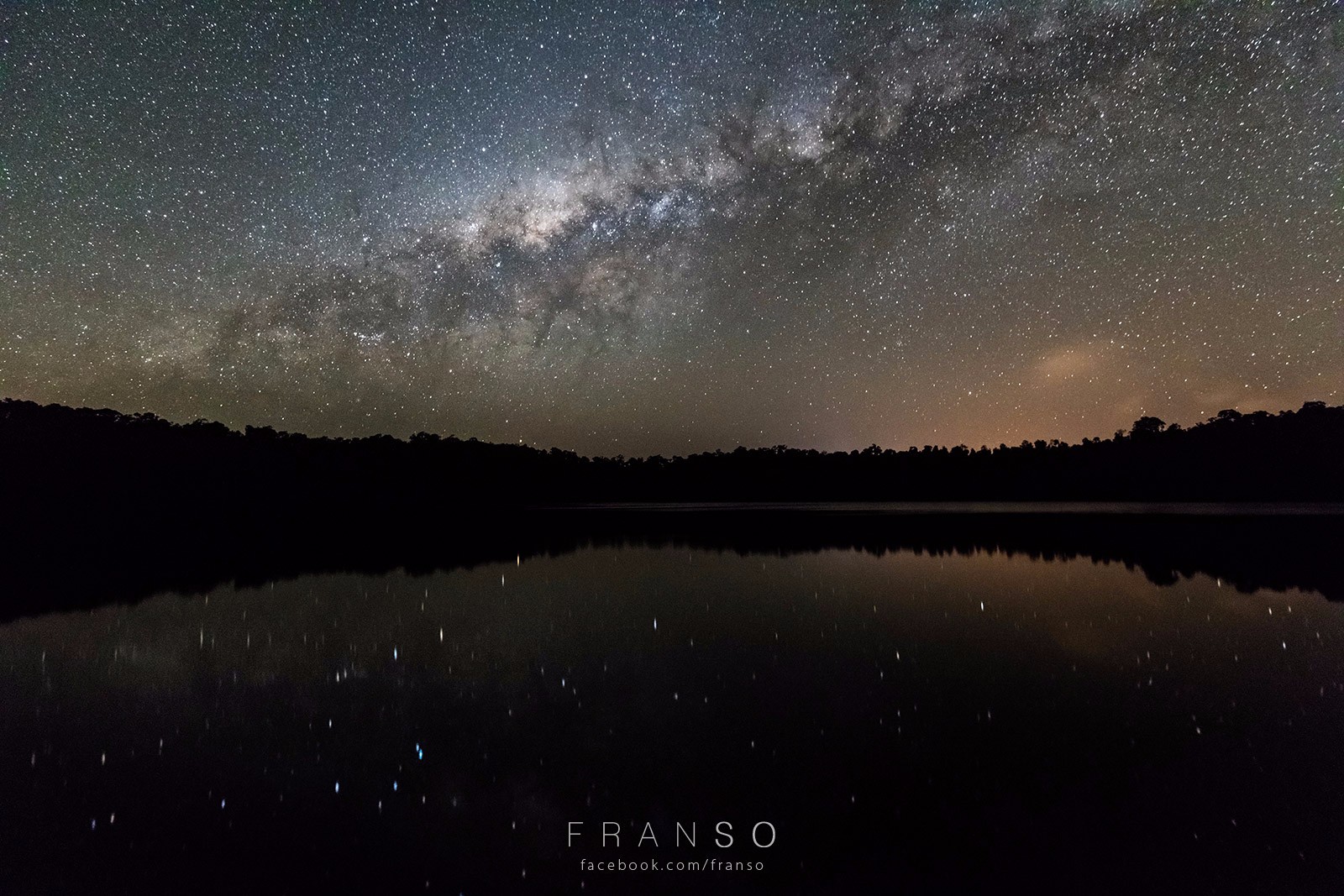 Starscape and Milkyway |  | Reflection and the Stars | Lake Eacham