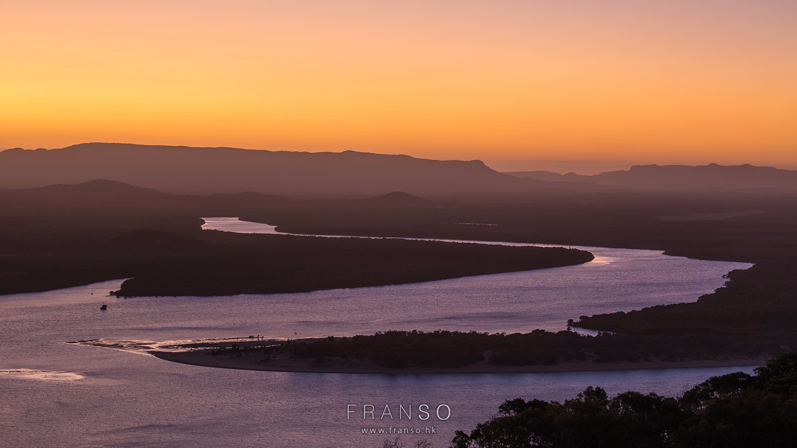 Landscape |  | Sunset at the bay | Cook town, Queensland, Australia